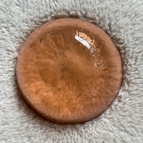 Fire & Light | Copper 6” Glass Soup Salad Bowl - Picture 5 of 8